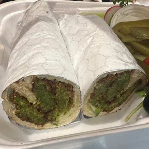 Falafel Sandwich.