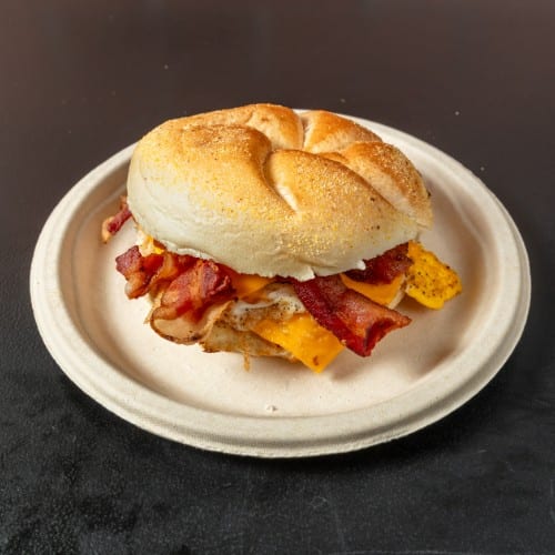 Bacon & Egg Sandwich.