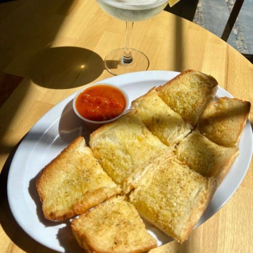 Garlic Bread with Cheese.