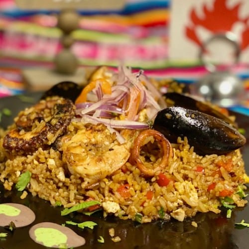 Chaufa De Mariscos.