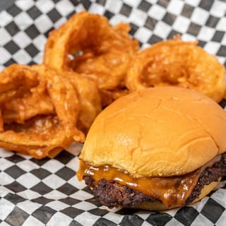 Cheese Burger Basket