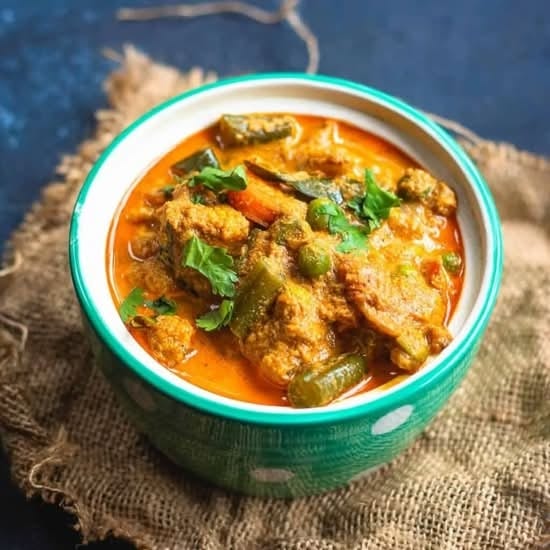 Chettinad Vegetable Curry🌶️.