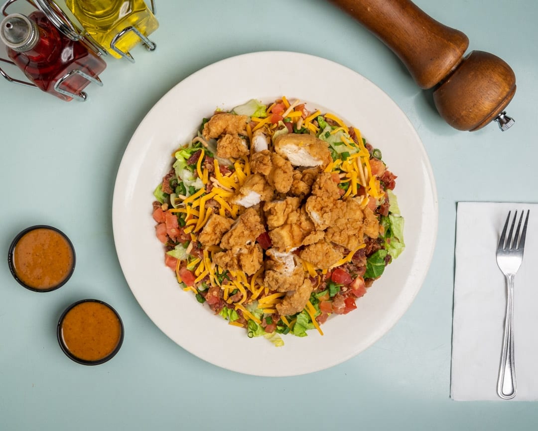 Lucille's Original Crispy Chicken Salad.