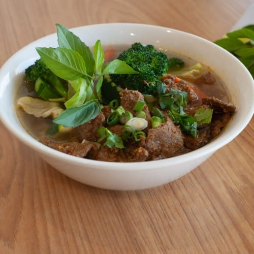 Vegan Beef Pho.
