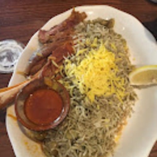 Baghali Polo with Lamb Shank (Tuesday & Sunday).