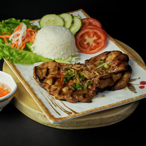 3C Pork Chop with Rice.