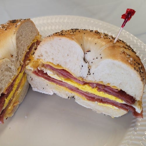 Bacon, Two Eggs & Cheese.