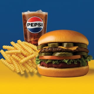 7. Jalapeno Cheese Burger Combo