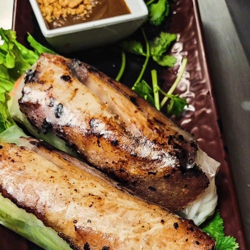Porkbelly Spring Rolls.