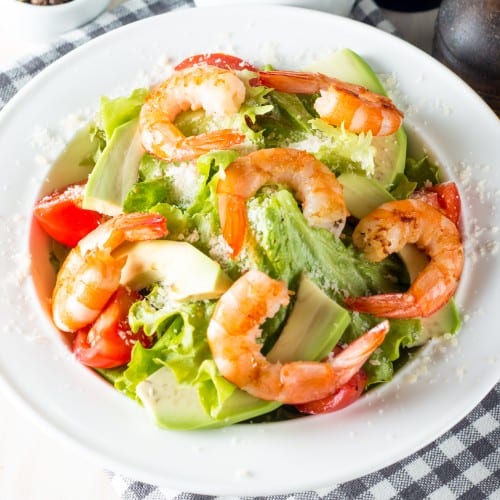 Baby Shrimp Salad.