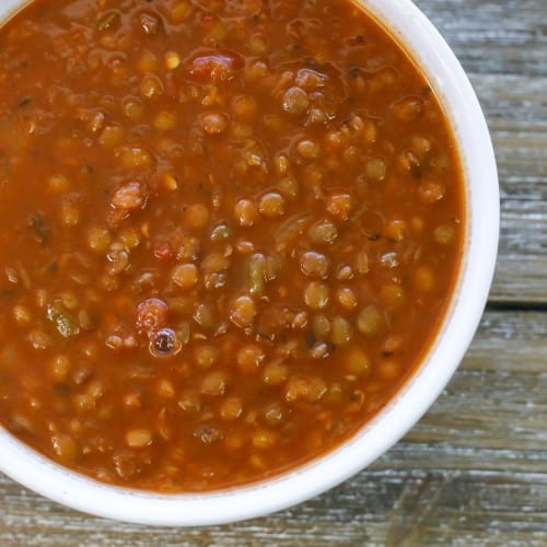 Armenian Lentil Soup.