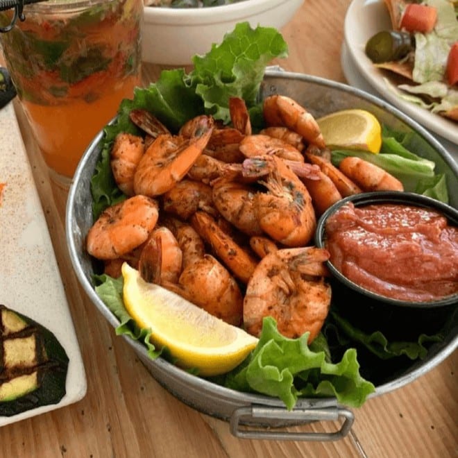 Peel-N-Eat Shrimp Bucket.