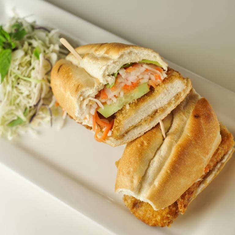 Vietnamese Chicken Po’boy