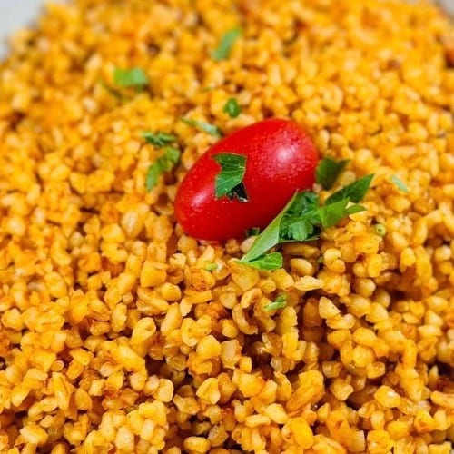 Bulgur Tray.