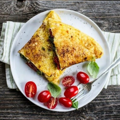 Smoked Turkey Omelette.