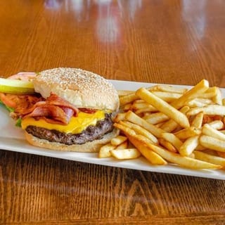 Bacon Cheese Burger Wrap