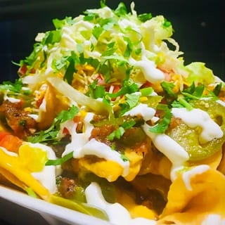 Camarones (Shrimp) Nachos Grande