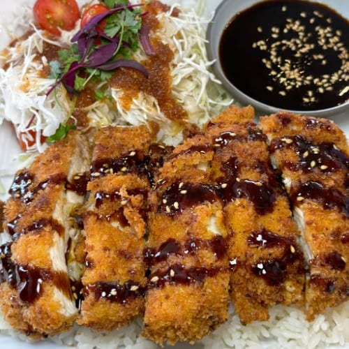 Katsu Chicken Plate.