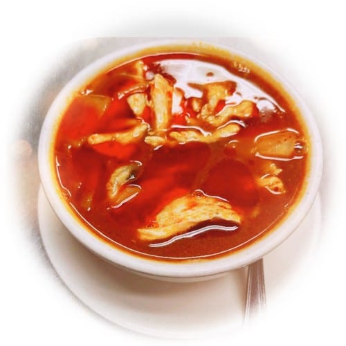 Tom Yum Soup - Chicken.