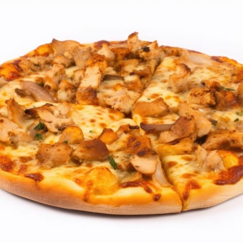 BBQ Chicken Pizza.