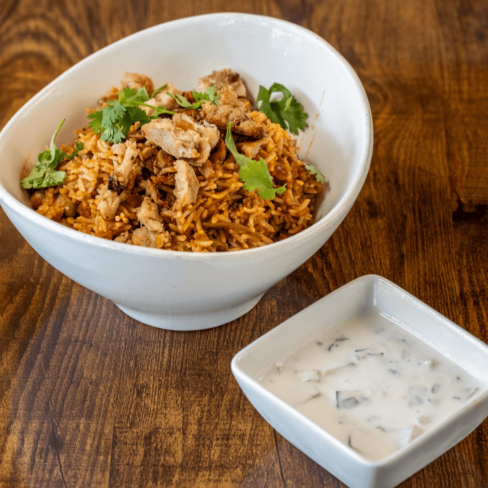 Chicken Biryani.