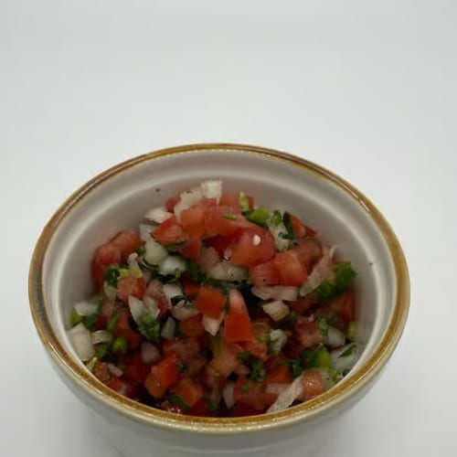 Kimchi pico de gallo.