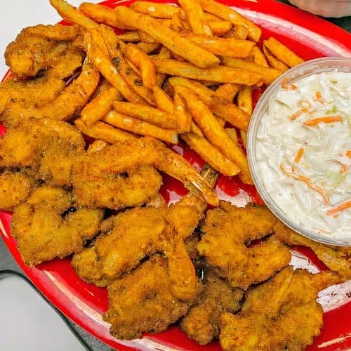 Fried Shrimp Platter.