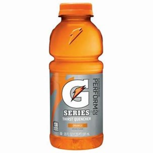 Gatorade or Vitamin Water.