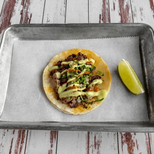Bistec Taco.