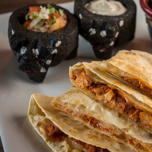 Al Pastor Quesadilla.