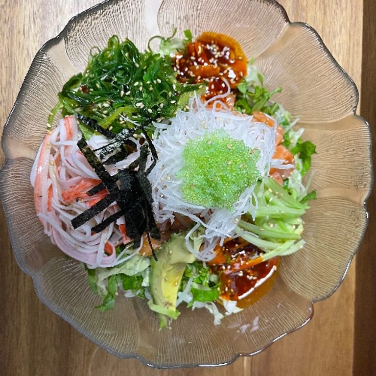 Fresh Korean Poke Bowl Delights