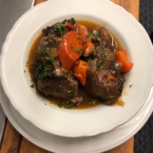 Oxtail Stew (16oz) a la carte.