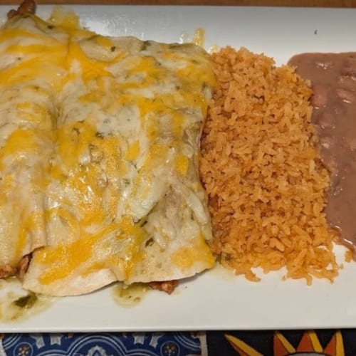 Chicken Enchilada.