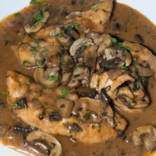 Chicken Marsala.