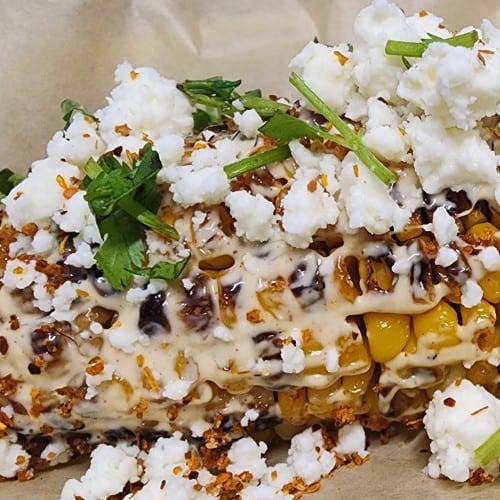 Authentic Mexican Street Corn.