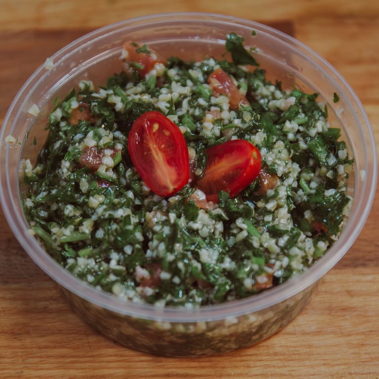 Fresh Tabouli: A Mediterranean Delight