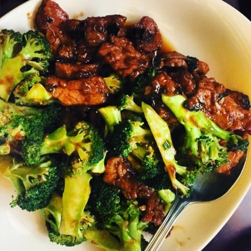 Beef & Broccoli.