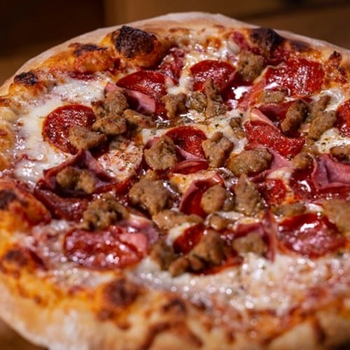 Hearty Meat Pizza (10").