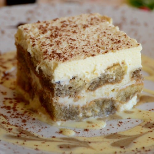 Homemade Tiramisu.