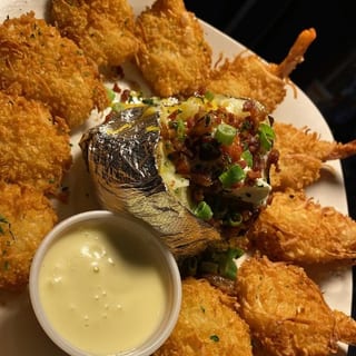 Coconut Shrimp Dinner