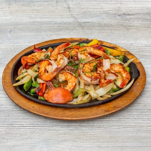 Shrimp Fajitas.