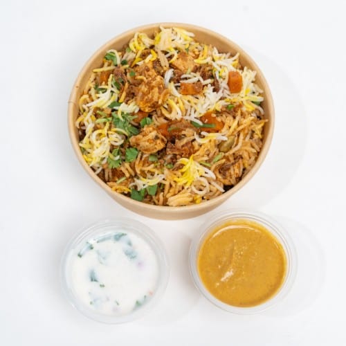 Vegetable Dum Biryani (NY Pricing).