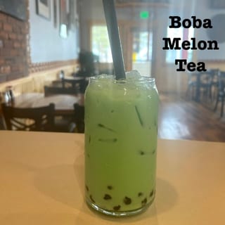 Boba Melon Tea