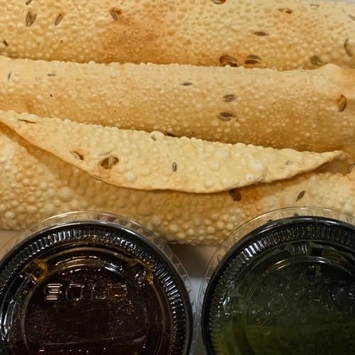 Papadum.