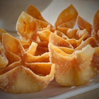 Pumpkin Wontons.
