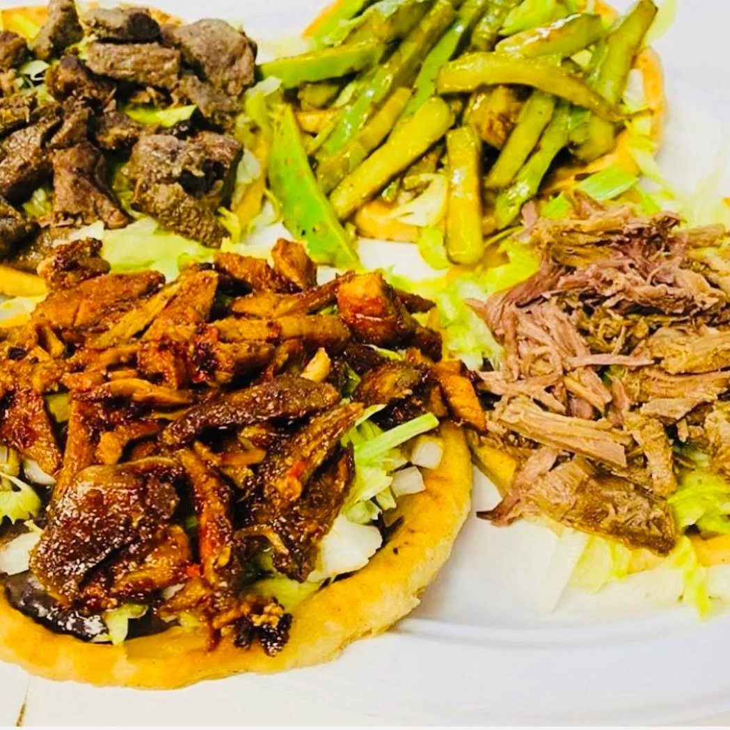 Al Pastor (Spicy Marinated Pork) Sope.