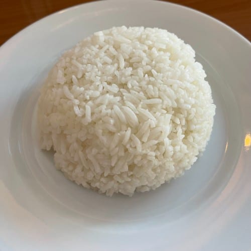 Steamed Rice.