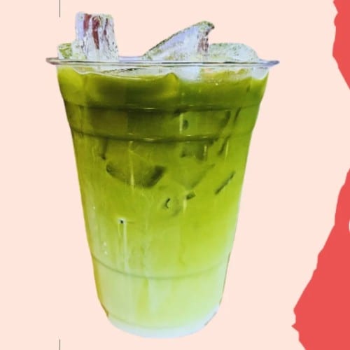 D8. Iced Green Thai Tea.