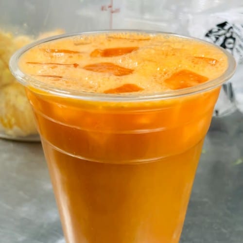 Orange Carrot Twist Juice.