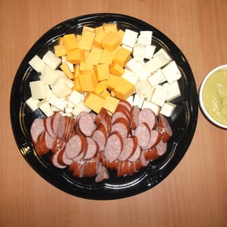 Reindeer Sausage and Cheese Platter - Catering